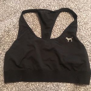 Large VS pink sports bra with mesh backing